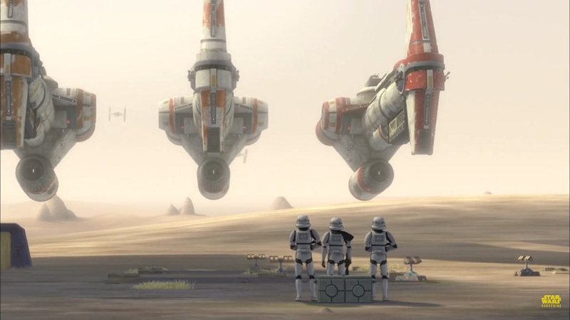Illustration for article titled Adding Rebels Ships to Rogue One Was More Than Just an Easter Egg